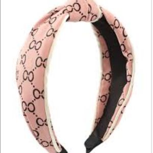 Circle & Dot Print Headband Fashion